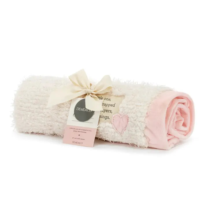 Demdaco Wrapped in Prayer Blanket - Pink