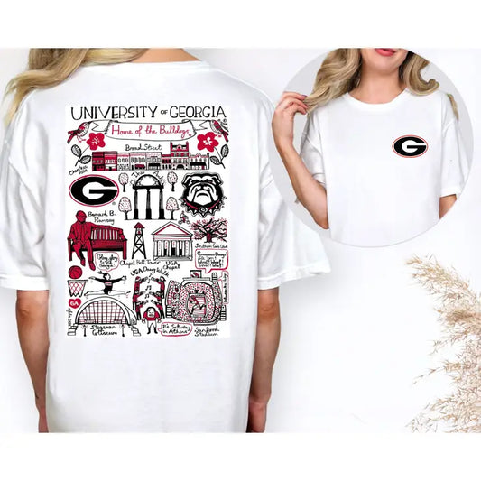 Georgia Collage Tee