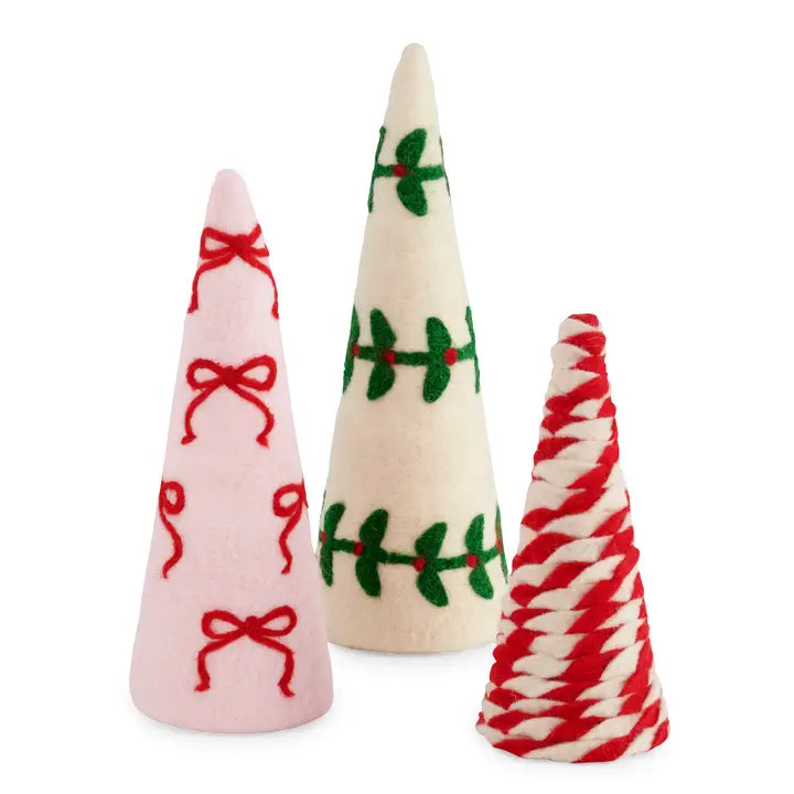 Shiraleah Festive Bow Decorative Trees