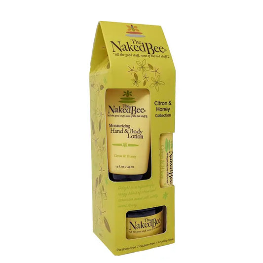 The Naked Bee Citron & Honey Gift Collection