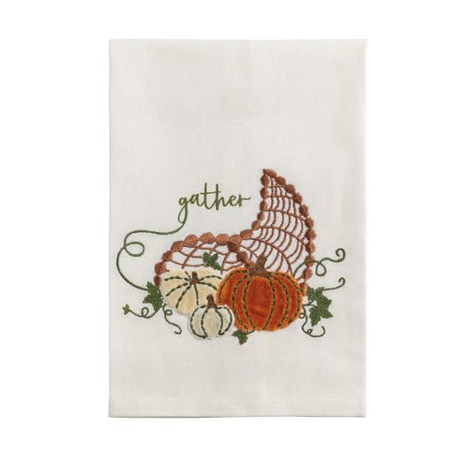 MUD PIE CORNACOPIA VELVET TOWEL