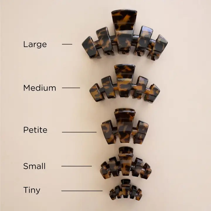 Teleties Classic | Tortoise | Petite Hair Clip