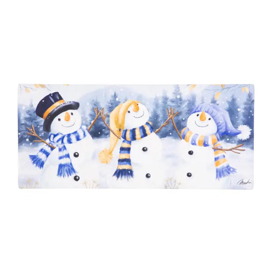 Evergreen Enterprises Happy Snowmen Trio Sassafras Switch Mat