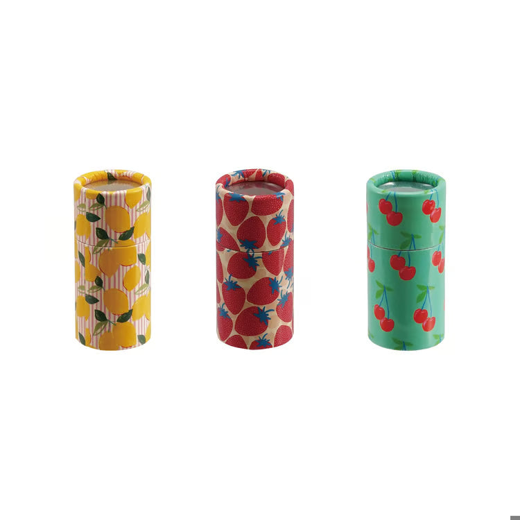 HAZEL MAZEL Safety Matches in Tube Matchbox W Fruit