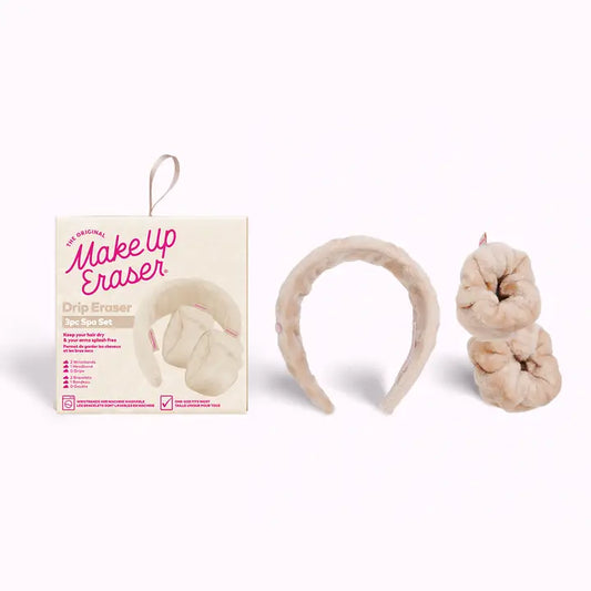 The Original MakeUp Eraser Drip Eraser 3pc Spa Set | Sweet Cream
