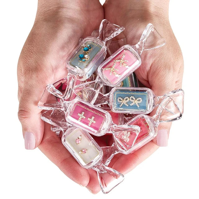 The Candy Dish Earrings - Light Blue