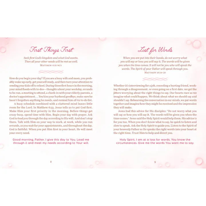 Living Water: Devotional Refreshment For A Woman's Soul