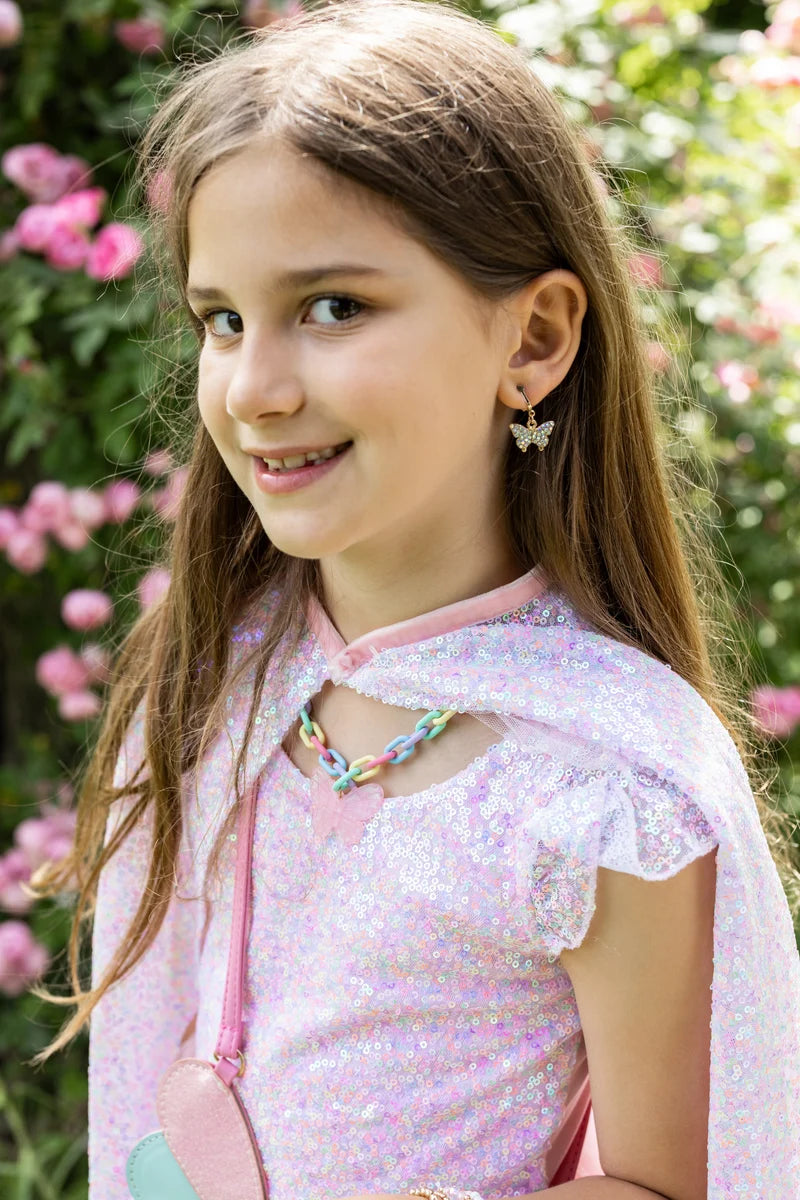 Great Pretenders Kaleidoscope Butterfly Necklace