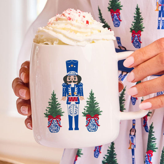 Mary Square  Organic Mug Merry Marchers
