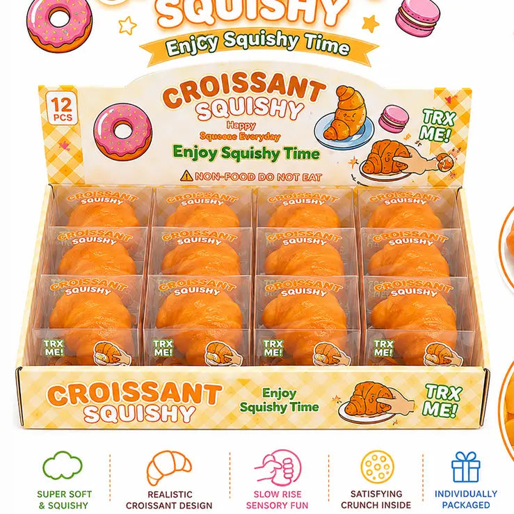 Croissant Crunchy Squishy
