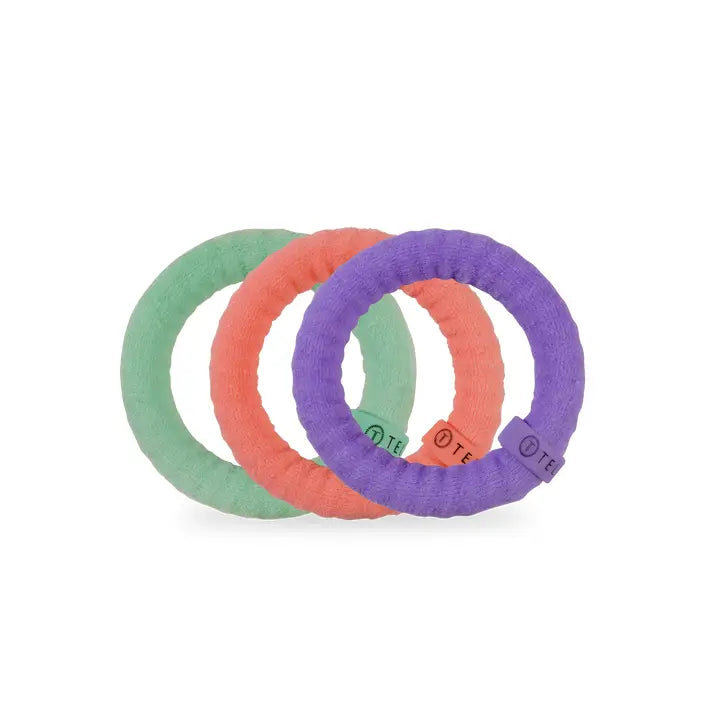 Teleties Nylon Hair Ties | Small | Color Rush