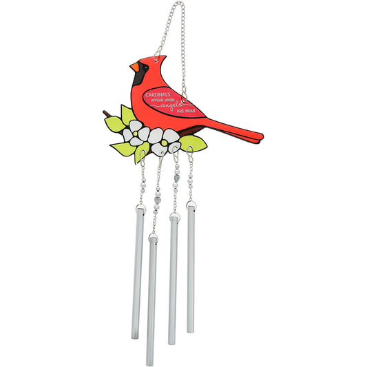 PAVILION CARDINALS APPEAR 17.5" WIND CHIME