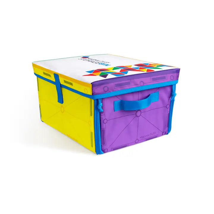 Magna-Tiles Storage Bin & Interactive Play-Mat