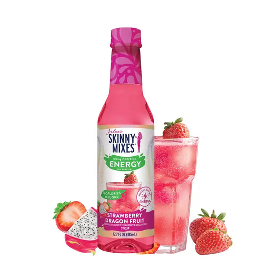 Jordan's Skinny Mixes Sugar Free Strawberry Dragon Fruit Energy Syrup