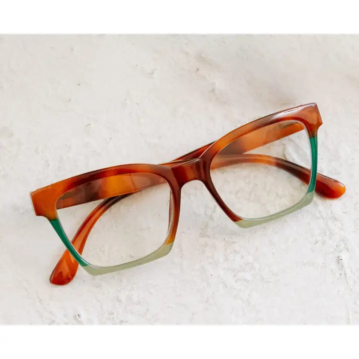 Peepers Birdie (Blue Light)-Blonde Tortoise Colorblock