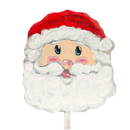 The Round Top Collection Santa Head Finial