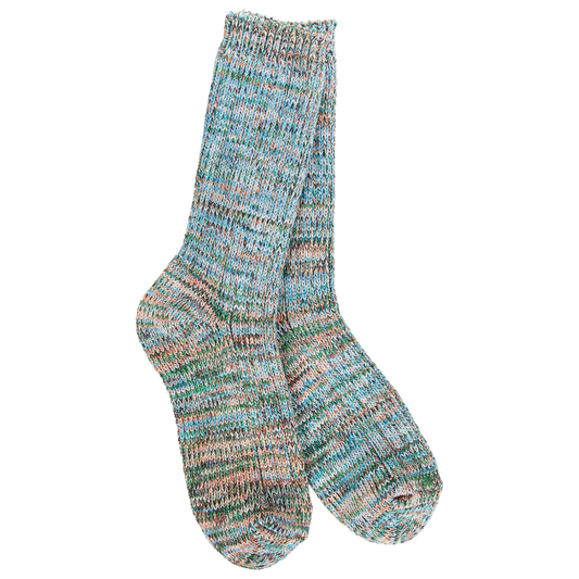 World's Softest Socks Weekend Missioni Crew-Coastal