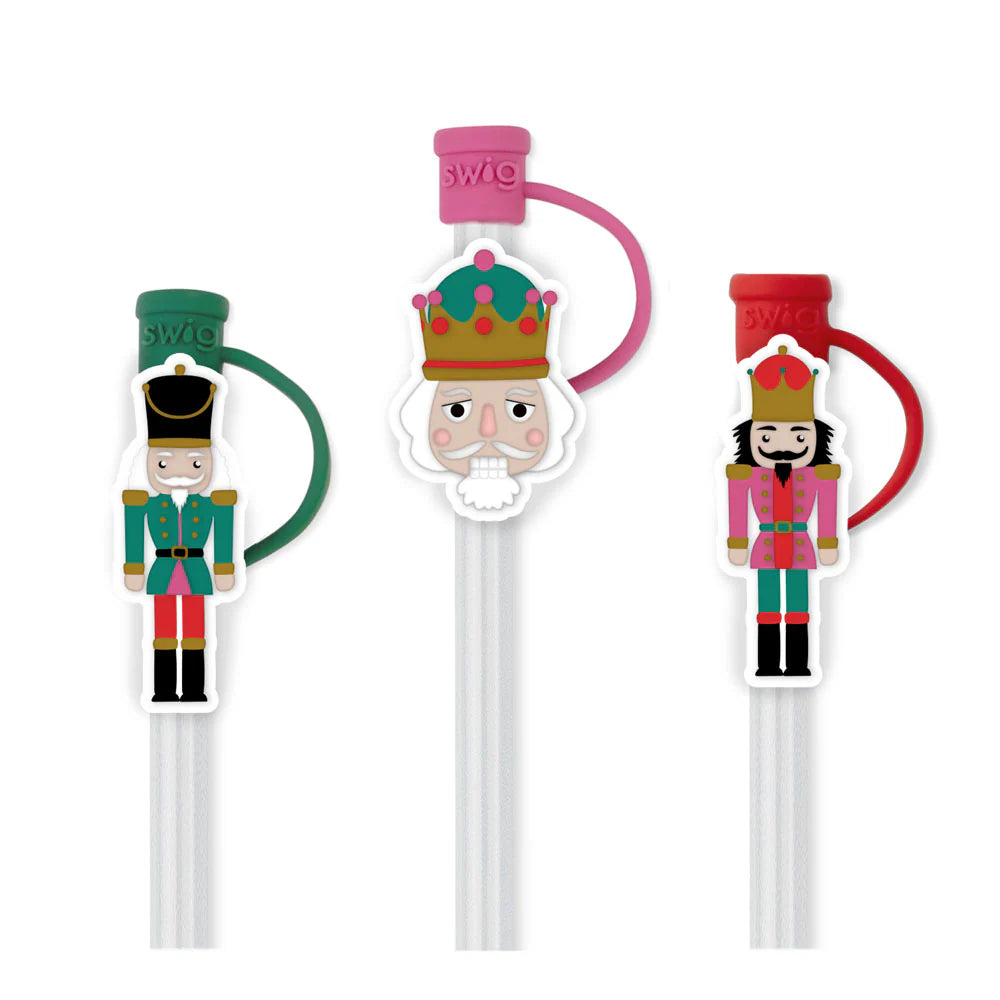 Swig Life Classic Nutcracker Straw Topper Set