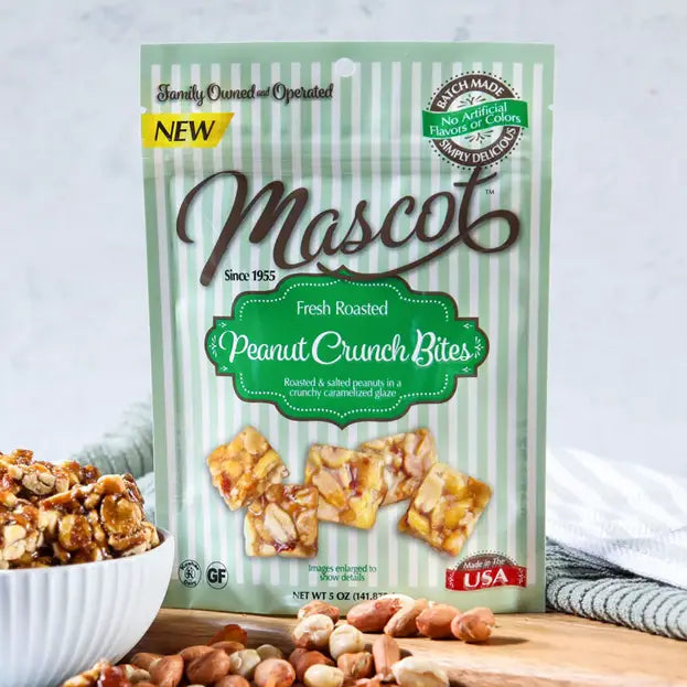 Mascot Pecan Fresh Roasted Peanut Crunch Bites