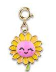 Charm It! Gold Sunflower