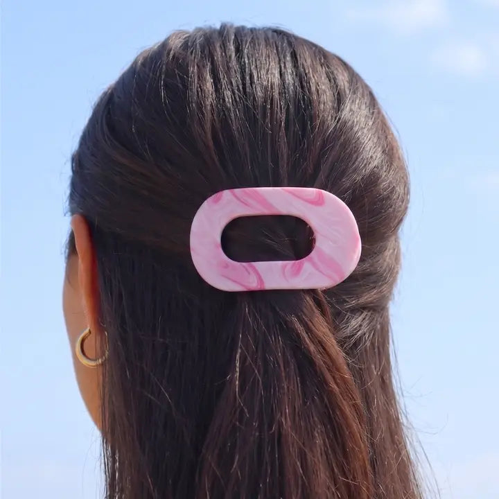 Teleties Pinch Me! | Small | Flat Round Hair Clip