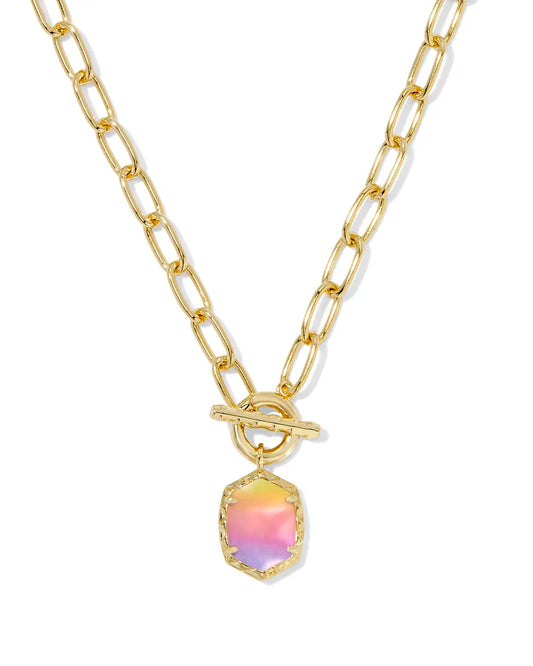 Kendra Scott Daphne Convertible Gold Link and Chain Necklace