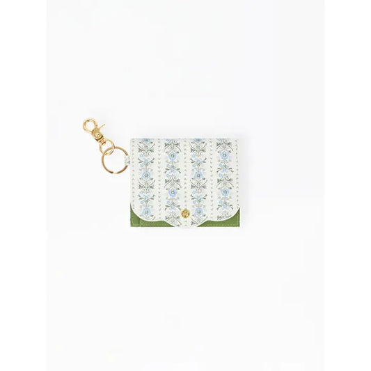 Mary Square Scalloped Id Wallet | Garden Row