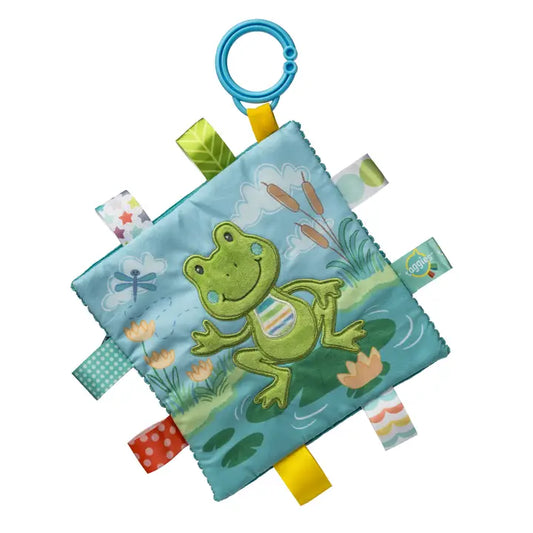 Taggies Peepers Frog Crinkle Me