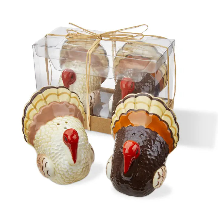 tag Thanksgiving Turkey Salt and Pepper Shaker Sets