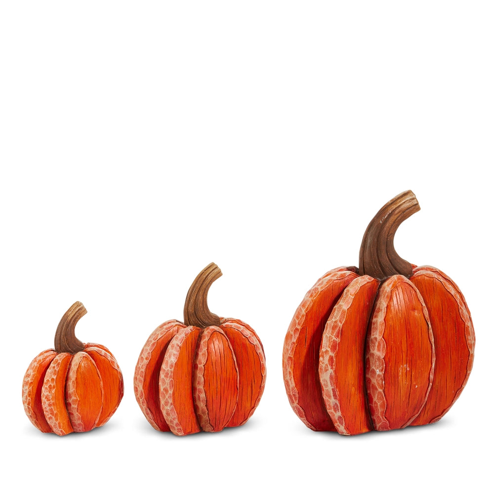 RAZ Imports Distressed Pumpkins