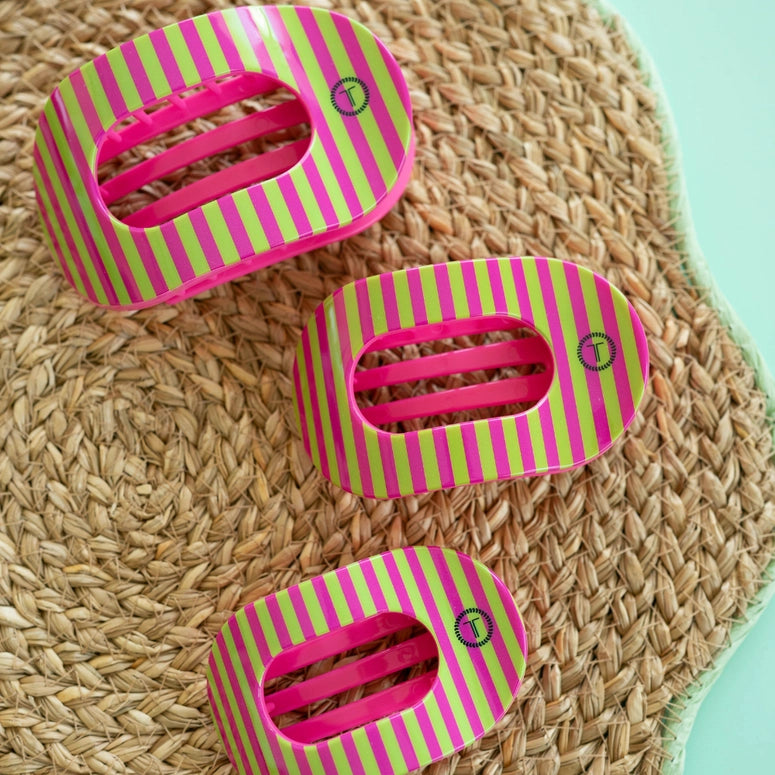 Teleties Summer Crush | Medium | Flat Round Hair Clip