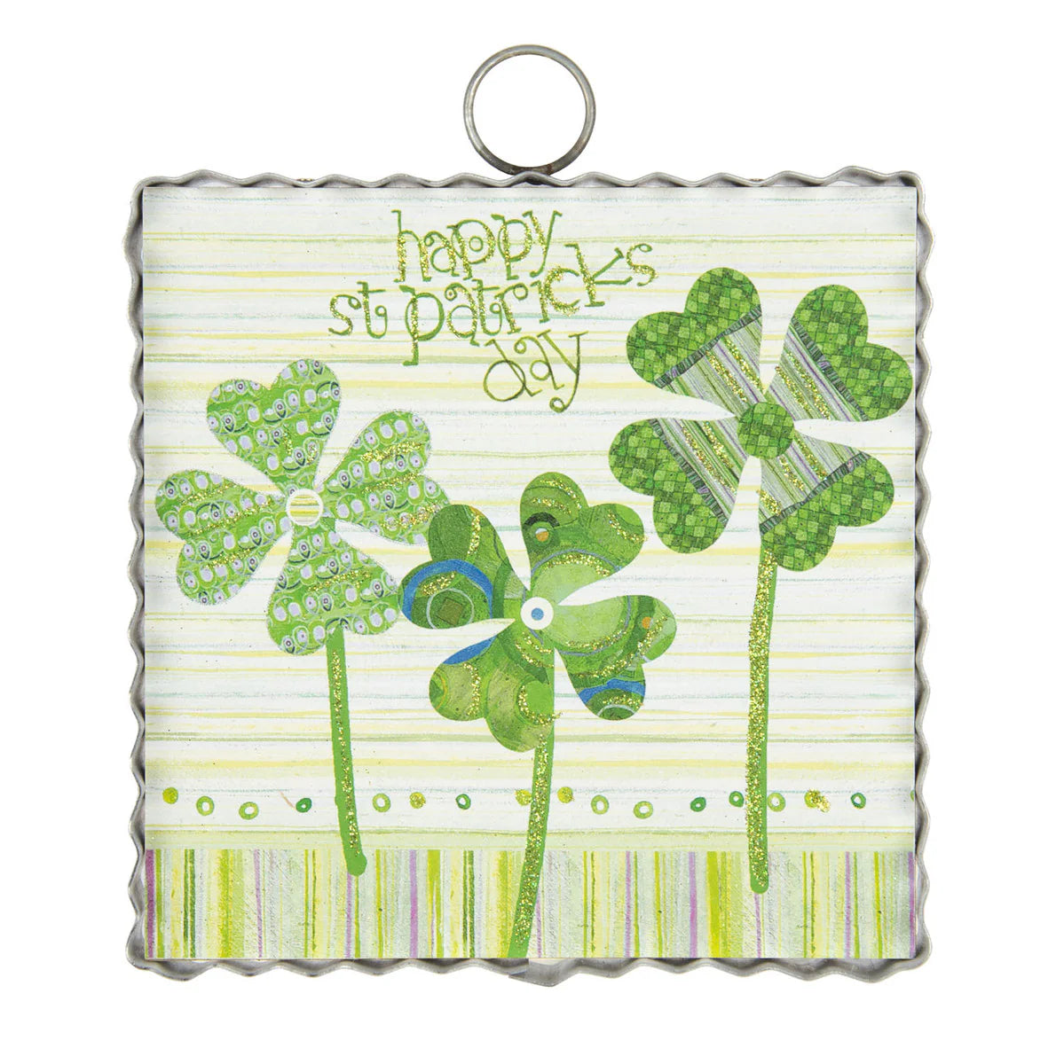 The Round Top Collection Mini St. Pats Clovers Print