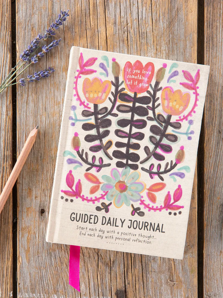 Natural Life Guided Daily Journal - If You Love Something