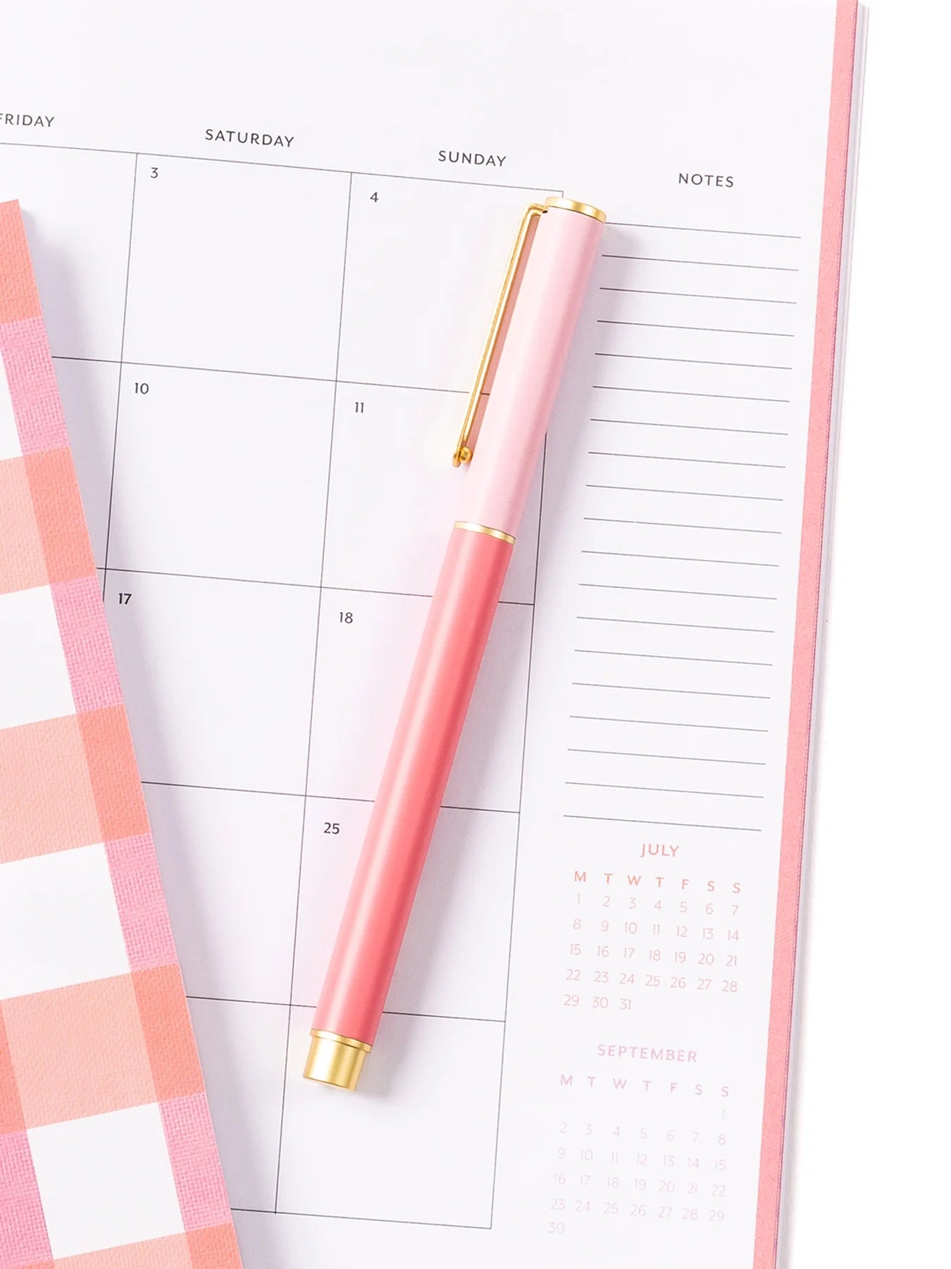 So Darling Snap Cap Pen | Colorblock Pink