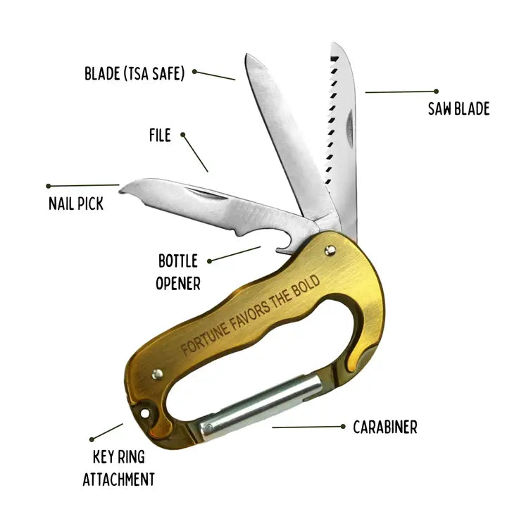 Hitch Blade Multi-Tool Carabiner