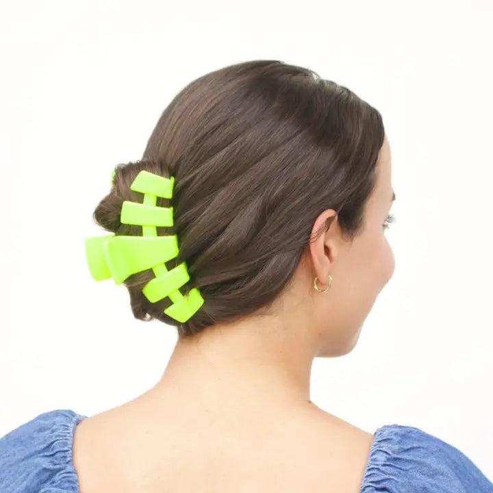 Teleties Classic Hair Clip | Large | Summer Brights