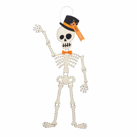 MUD PIE SKELETON DOOR HANGER