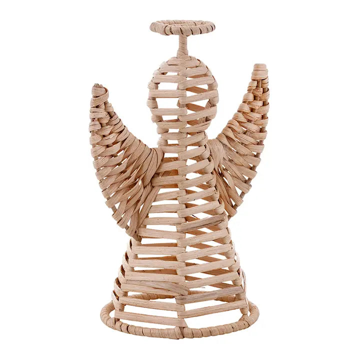 Santa Barbara Design Studio Wicker Angel - 8.25" H