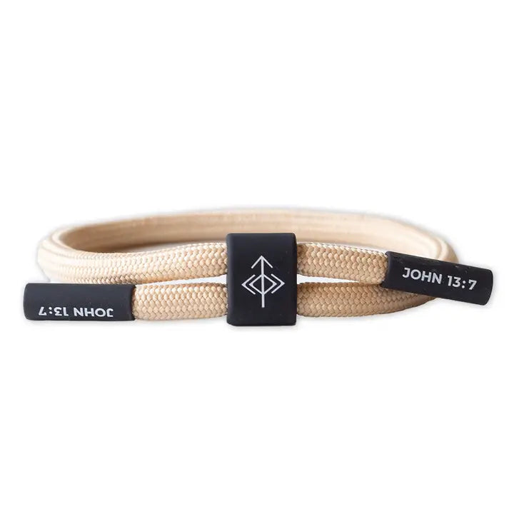 THE PRAYER I SHARE Trust His Timing Christian Cord Bracelet