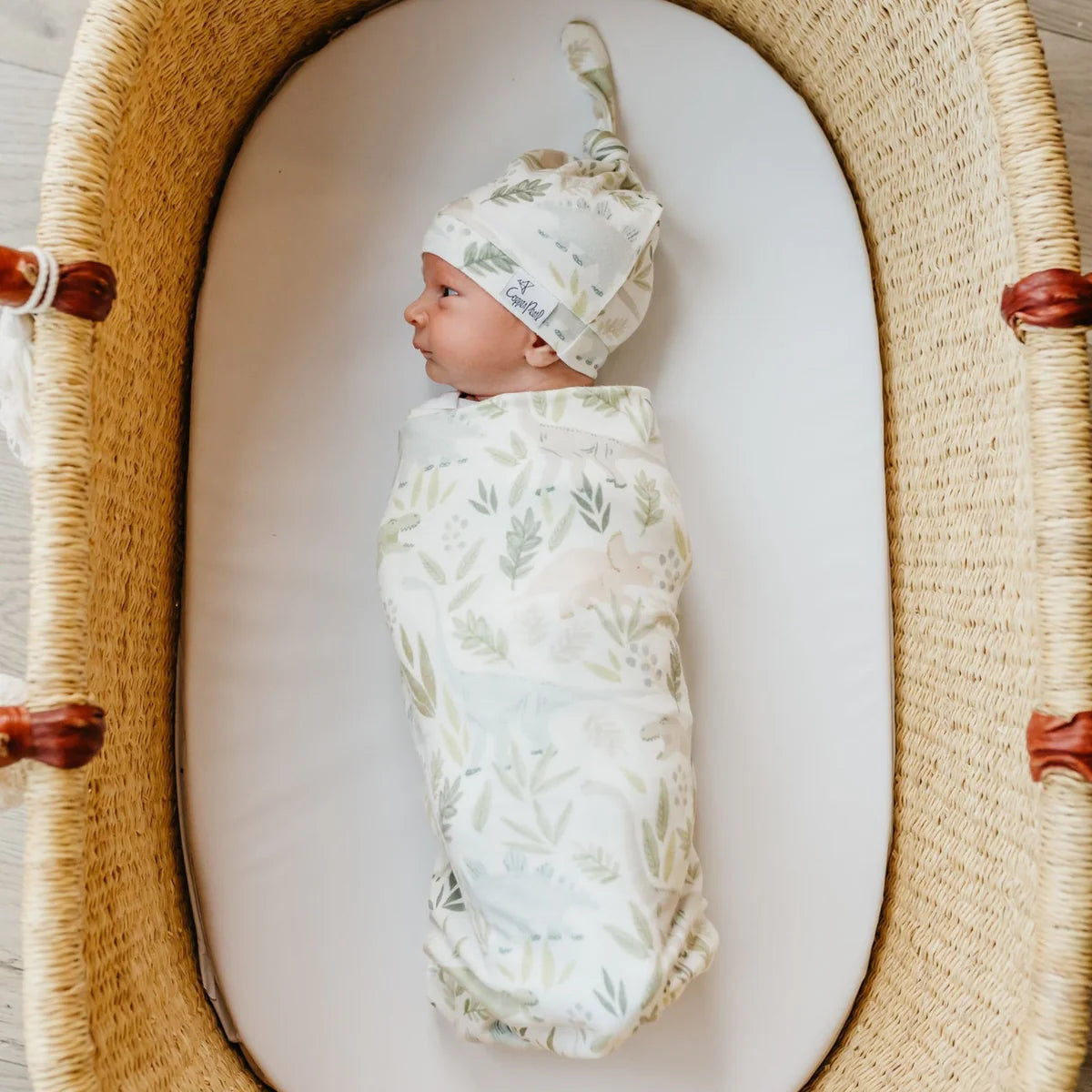 Copper Pearl Rex Knit Swaddle Blanket