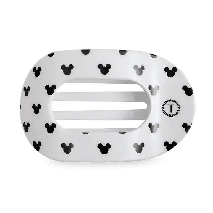 Teleties Flat Round Hair Clip | Small | the Iconic Mickey Mouse