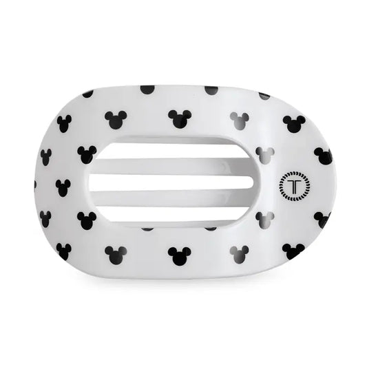 Teleties Flat Round Hair Clip | Small | the Iconic Mickey Mouse