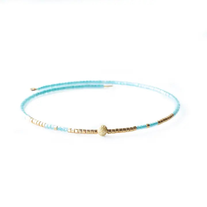 Lenny & Eva Sprinkles Bangle-Turquoise