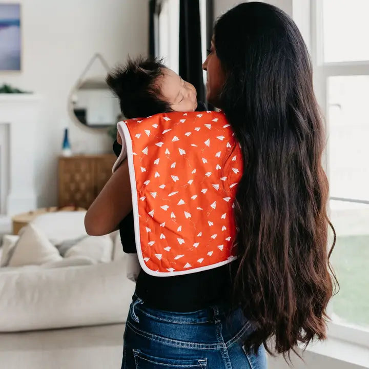 Copper Pearl Premium Burp Cloths - Ace