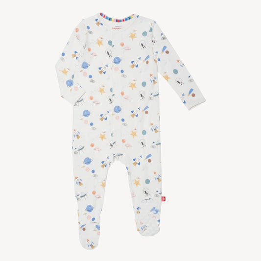 magnetic me stellar tails RightFit™ magnetic parent favorite footie 9-12M