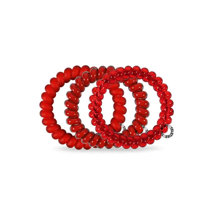 Teleties Spiral Hair Coils | Large | Red Carpet Ready Hair Ties