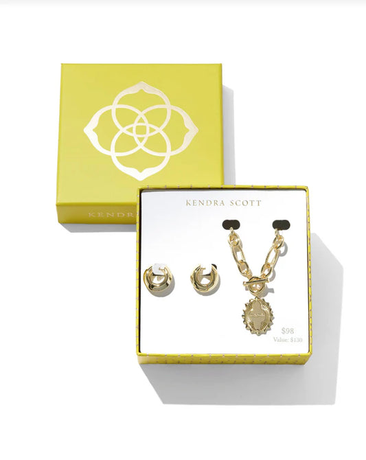 KENDRA SCOTT MAMA & MIKKI GIFT SET GOLD