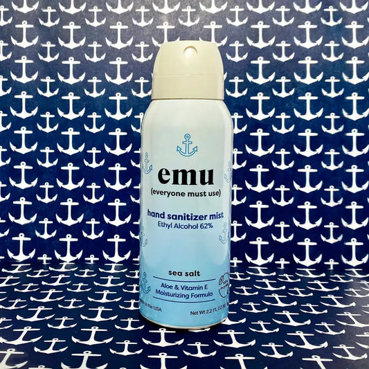 emu (everyone must use) Sea Salt Moisturizing Sanitizer Mist 2.2oz