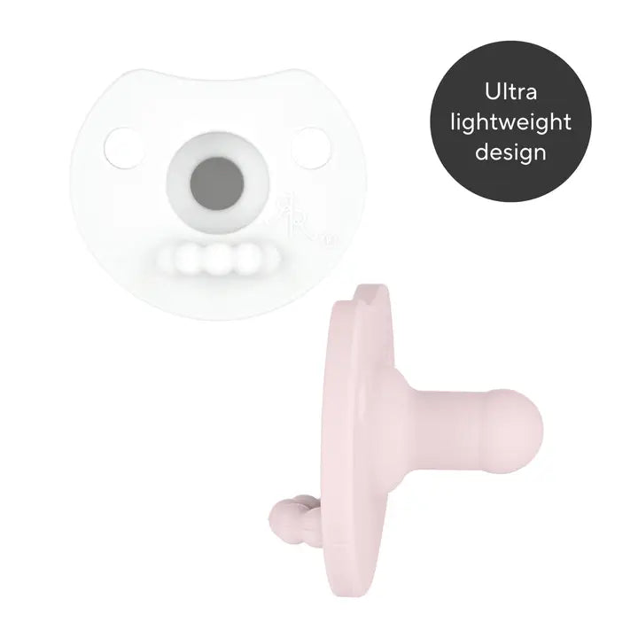Ryan & Rose Cutie Pat Light 2PK (0-6m)-White & Pink