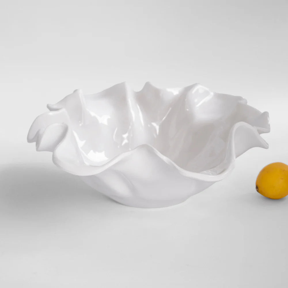 Beatriz Ball VIDA Havana Large Medusa Bowl (White)